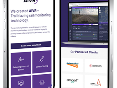 Branding and website for rail video capture system